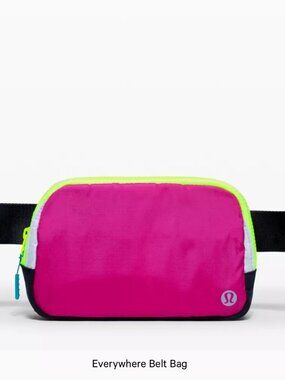 Lululemon Nylon Neon Everywhere Belt Bag 1L